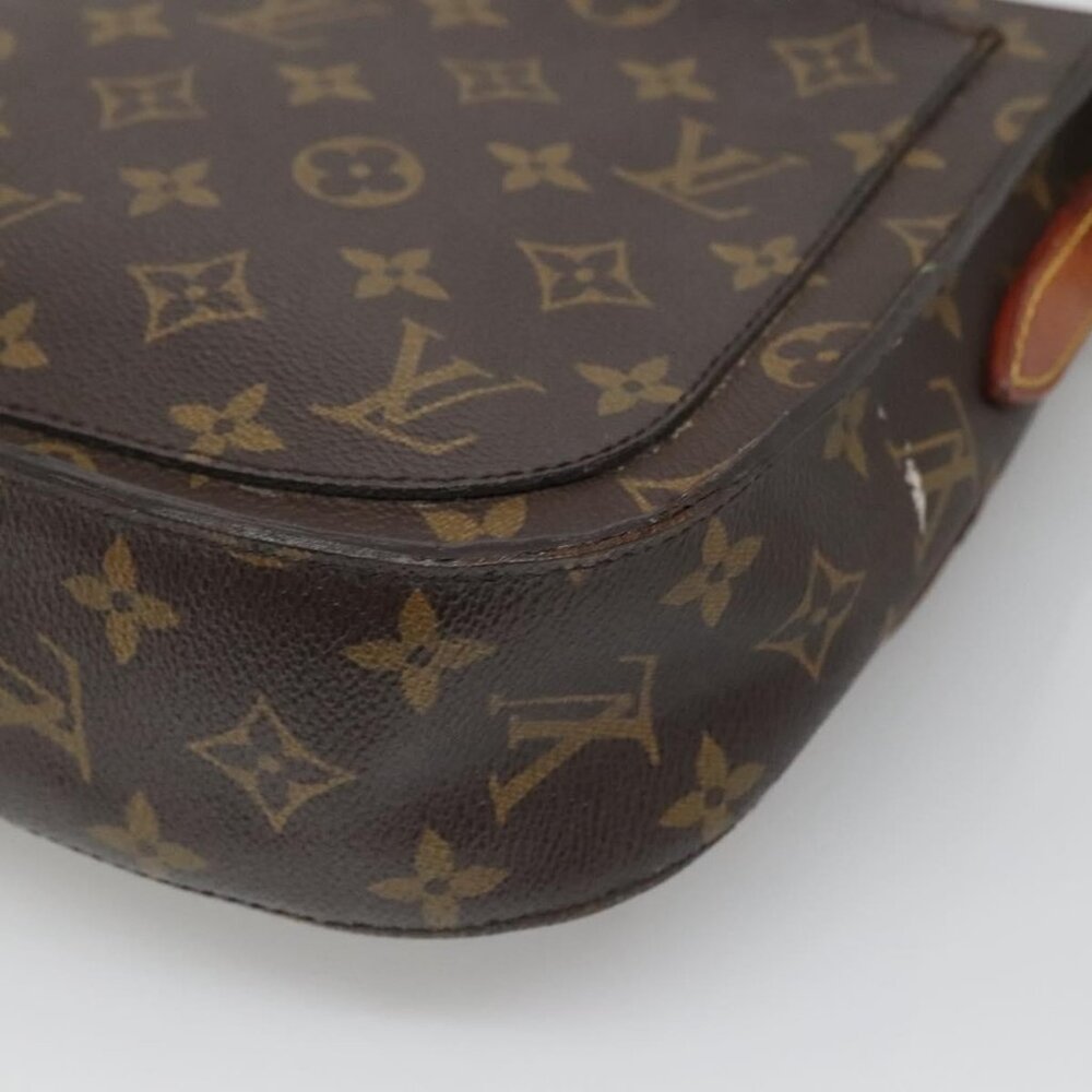 Authentic LOUIS VUITTON Monogram Saint Cloud GM Shoulder Bag M51242 LV - Picture 4 of 16